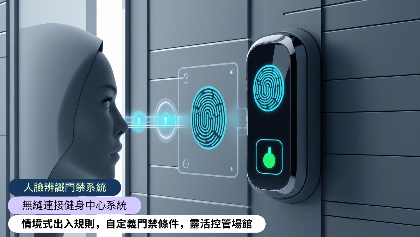 人臉識別門禁系統